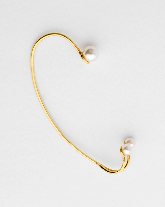 Ear cuffs with Pearls